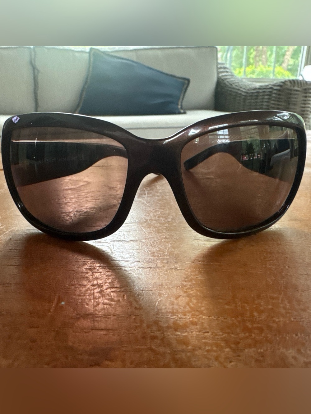 Authentic Versace MOD 4132-B Swarovski Crystal Sunglasses Brown 727/73 125 3N